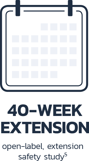 40 week open study icon